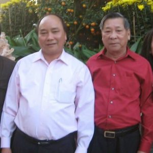 Siblings Nguyen Xuan Phuc and Nguyen Quoc Dung